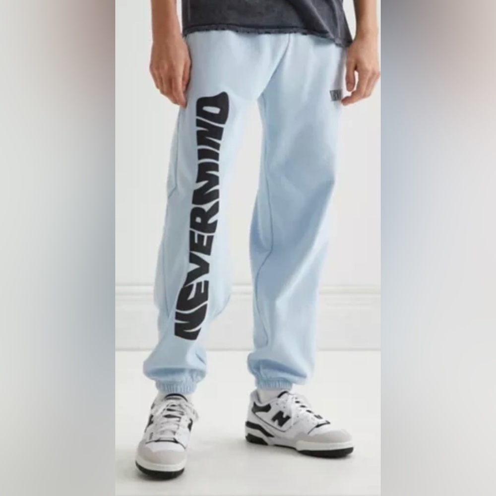 Urban Outfitters Nirvana Nevermind Joggers Sky Size M